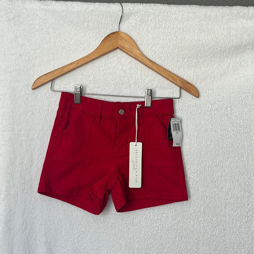 Celebrity Pink Girls Mid-Rise Shorts - Picture 1 of 3